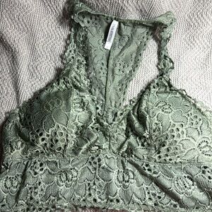 Zenana Outfitters Green Bralette